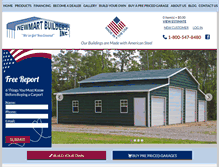 Tablet Screenshot of newmartbuildersinc.com